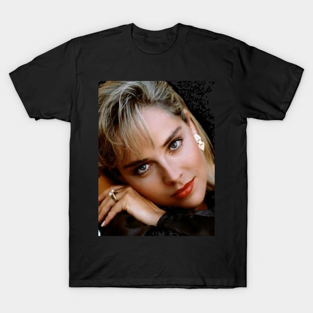 Sharon stone sharon stone  best seller T-Shirt by Alexander Terrell